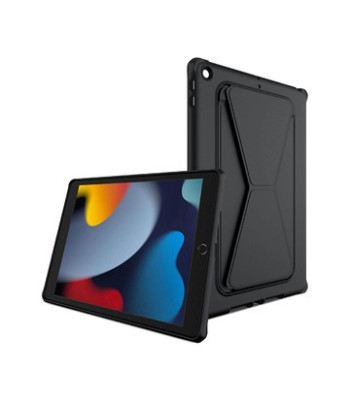 ITSKINS SPECTRUM STAND cover til iPad® 10,2" 2021 (9th, 8th and 7th generation). Sort