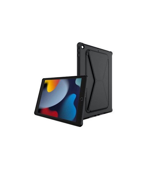 ITSKINS SPECTRUM STAND cover til iPad® 10,2" 2021 (9th, 8th and 7th generation). Sort