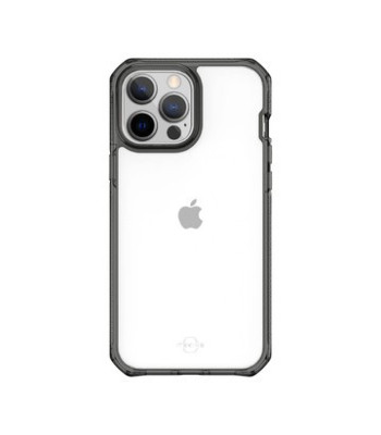 ITSKINS SUPREME CLEAR cover til iPhone 13 Pro®. Smoke og gennemsigtig