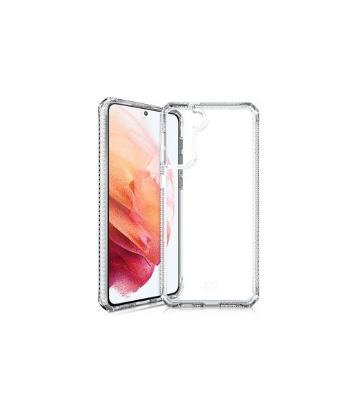 ITSKINS HYBRID CLEAR cover til Galaxy S21 4G / 5G®. Gennemsigtig