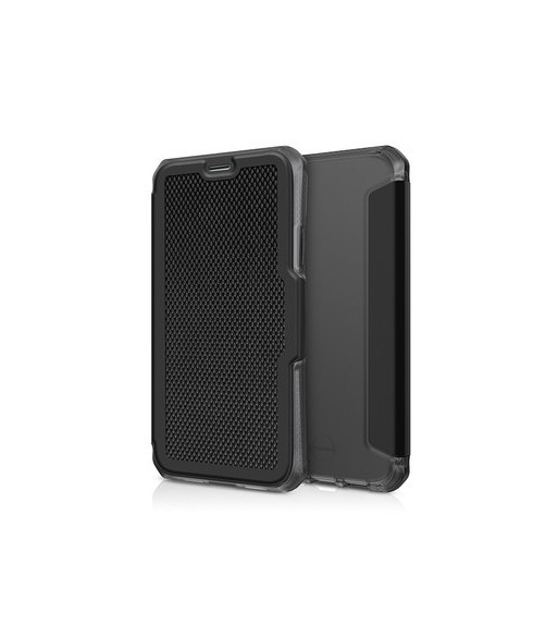 ITSKINS SPECTRUM FOLIO cover til iPhone XS / X®. Black frosty