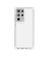 ITSKINS SUPREME CLEAR cover til Samsung Galaxy S21 Ultra 4G / 5G®. Hvid og gennemsigtig