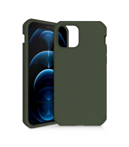 ITSKINS FERONIABIO cover til iPhone 14 / 13®. Kaki grøn
