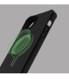 ITSKINS SPECTRUM MAGSAFE SILK cover til iPhone 14 / 13®. Sort
