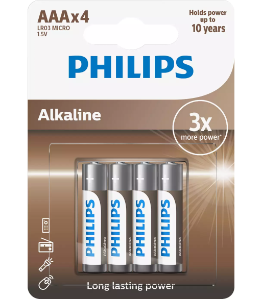 Philips Alkaline LR03