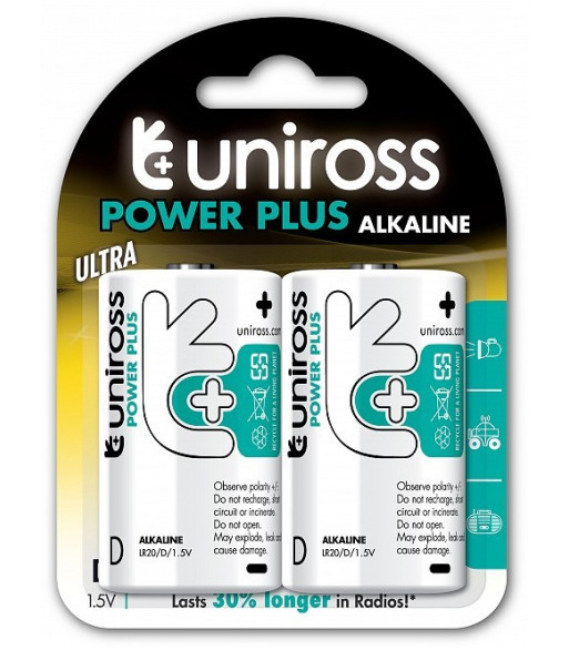 Uniross D/LR20 Alkaline