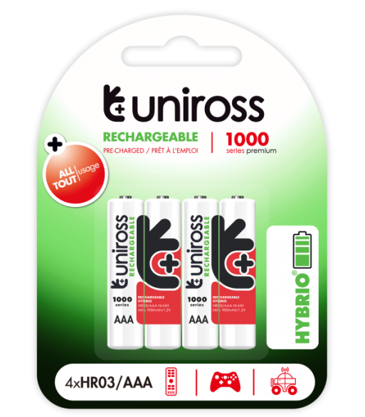 Uniross AAA 1000 NiMh