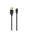 Sinox PRO Lightning kabel m/original Apple chip. 1m. Sort