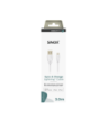 Sinox PRO Lightning kabel m/original Apple chip. 3m. Hvid