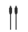 Sinox PRO optisk kabel. 1m. Grå/sort
