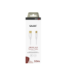 Sinox USB 2.0 printerkabel. 2m. Hvid