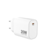 Sinox 230V USB-C PD oplader 20W. Hvid