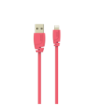 Sinox PRO Lightning kabel m/original Apple chip. 2m. Pink