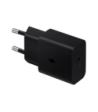 Samsung 240V USB-C oplader. 1m USB-C kabel. Sort