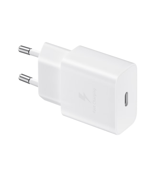 Samsung 240V USB-C oplader. 1m USB-C kabel. Hvid