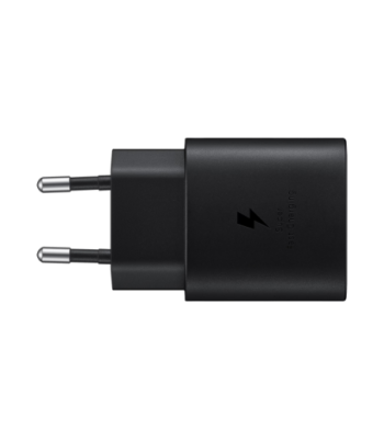 Samsung oplader USB-C. 25W. Sort