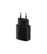 Samsung oplader USB-C. 25W. Sort