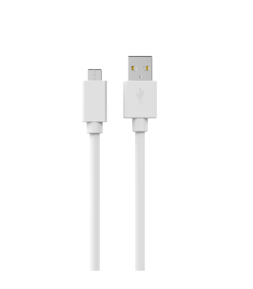 Sinox Micro USB til USB A kabel. 1m. Hvid