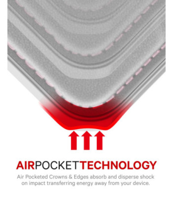 ITSKINS HYBRID FOLIO cover til iPhone XR®. Grå og lyserød med genanvendt læder