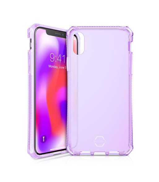 ITSKINS SPECTRUM CLEAR cover til iPhone XR®. Lilla