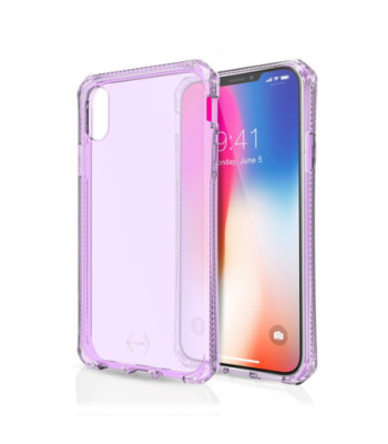 ITSKINS SPECTRUM CLEAR cover til iPhone XR®. Lilla