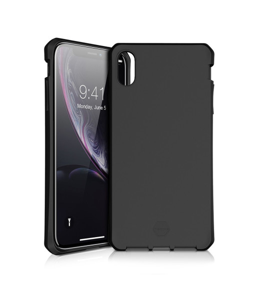 ITSKINS SPECTRUM SOLID cover til iPhone XR®. Sort