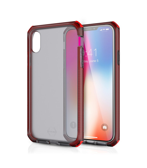 ITSKINS SUPREME FROST cover til iPhone XR®. Rød og sort