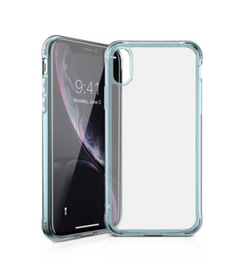 ITSKINS NANO ICE cover til iPhone XR®. Lys blå og gennemsigtig