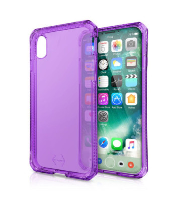 ITSKINS SPECTRUM CLEAR cover til iPhone XS / X®. Lilla