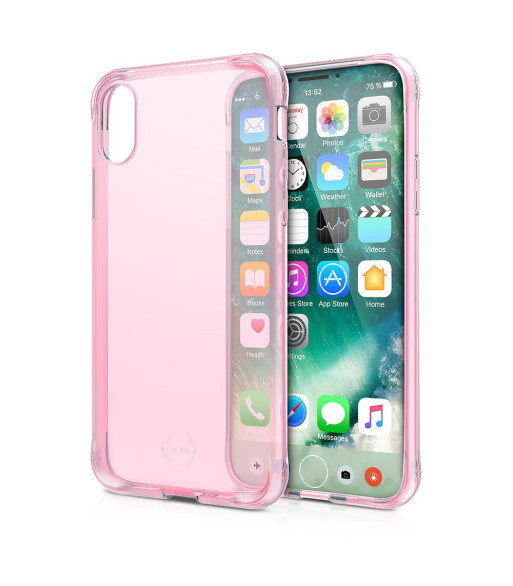 ITSKINS NANO GEL cover til iPhone XS / X®. Lyserød