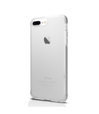 ITSKINS NANO DUO cover til iPhone 8 Plus / 7 Plus / 6s Plus / 6 Plus®. Sort og gennemsigtig