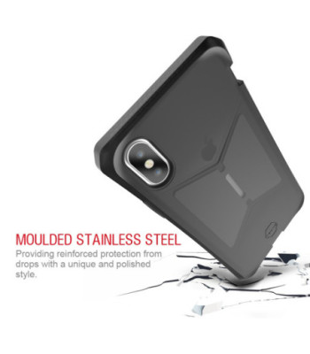 ITSKINS MAGNETA cover til iPhone 8 Plus / 7 Plus / 6s Plus / 6 Plus®. Sort