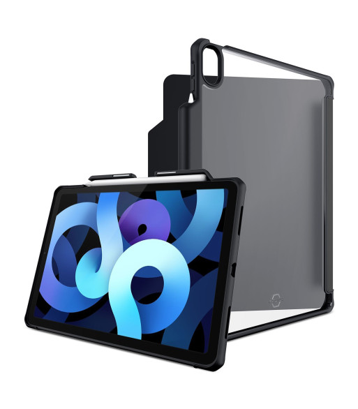 ITSKINS HYBRID SOLID FOLIO cover til iPad Air 2020 (4. gen.)®. Sort