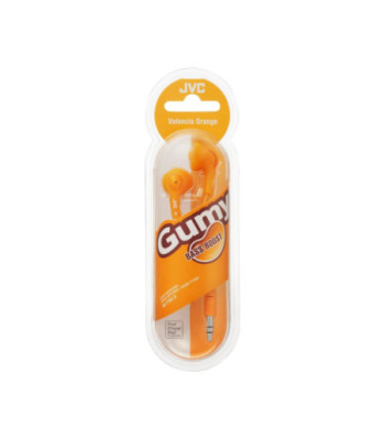JVC Gumy in-ear høretelefoner. Orange