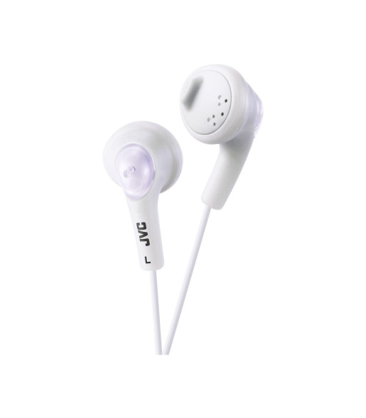 JVC Gumy in-ear høretelefoner. Hvid