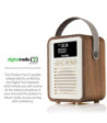 VQ Retro Mini radio. Walnut