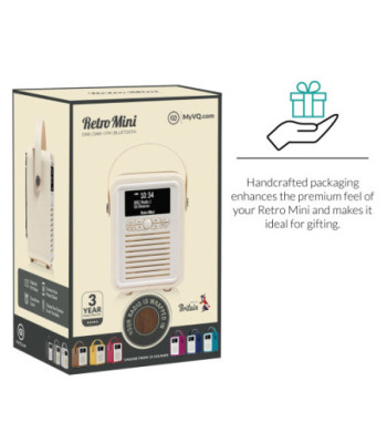 VQ Retro Mini radio. Walnut