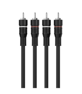 Sinox Phono kabel. 1,2m. Sort