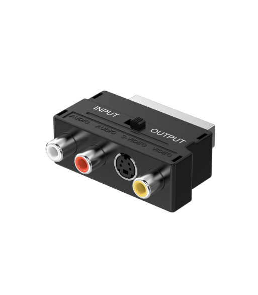 Sinox Scart adapter. 3 Phono