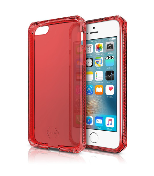 ITSKINS SPECTRUM CLEAR cover til iPhone 6 Plus / 6s Plus®. Rød