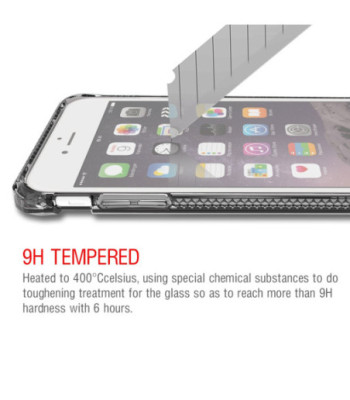 ITSKINS SPRECTRUM CLEAR360 cover til iPhone 6 Plus / 6s Plus®. Sort