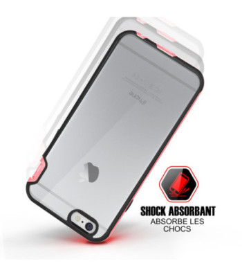 ITSKINS HYBRID EDGE cover til iPhone 6s Plus / 6 Plus®. Rosa og sort