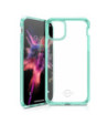 ITSKINS HYBRID CLEAR cover til iPhone 11 Pro / XS / X®. Tiffany grøn og gennemsigtig