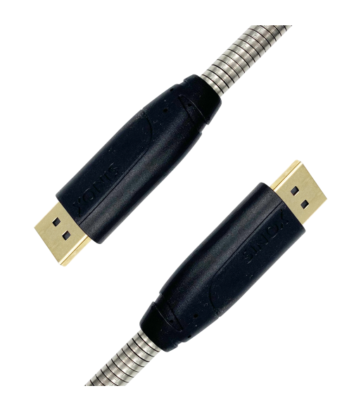 Sinox Gaming DisplayPort kabel. 2m. Stål