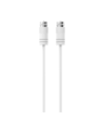 Sinox Satellite kabel. 5. Hvid