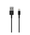 Sinox Lightning kabel. 2m. Sort