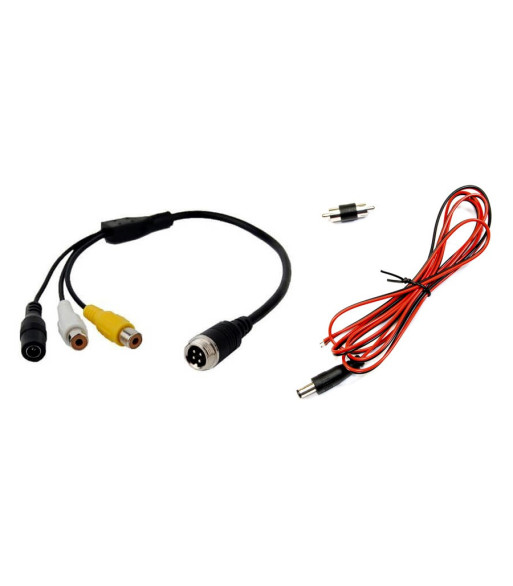 4-polet MS han til RCA & DC-12V