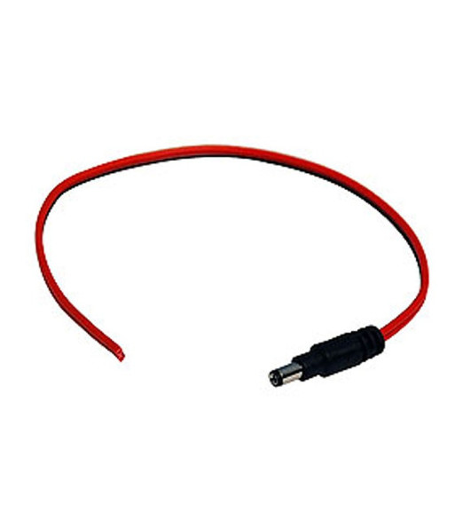 Han DC Stik Med Kabel - 12V