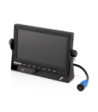 7" Monitor Ahd 16/9 TFT/LCD Farve 12/24V Til 4 Kameraer