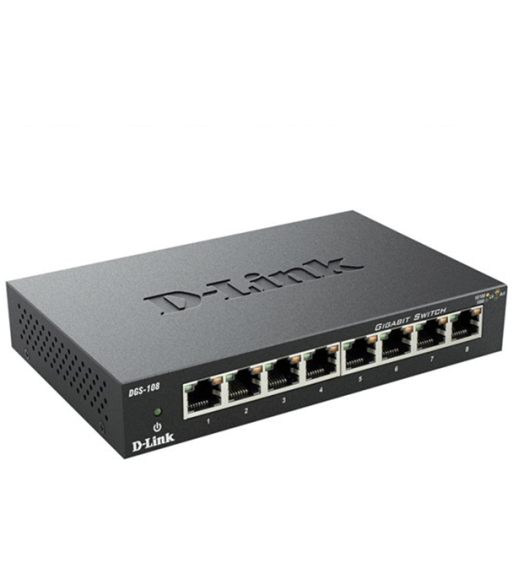 D-LINK 8-Port Gigabit Unm. Desktop